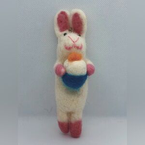 Bunny keyring